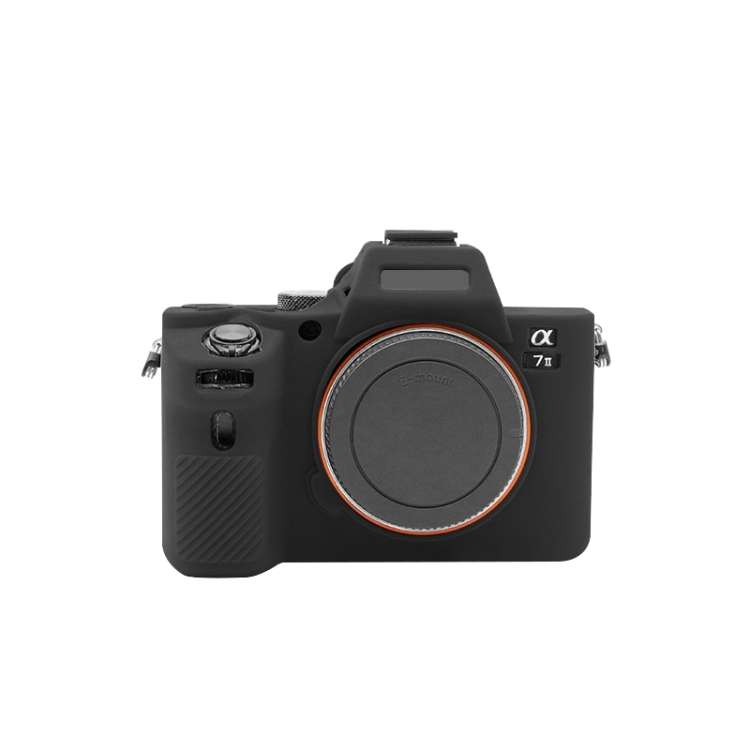 PULUZ Soft Silicone Protective Case for Sony ILCE-7MII / 7SMII / 7RMII, For Sony ILCE-7MII, For S...