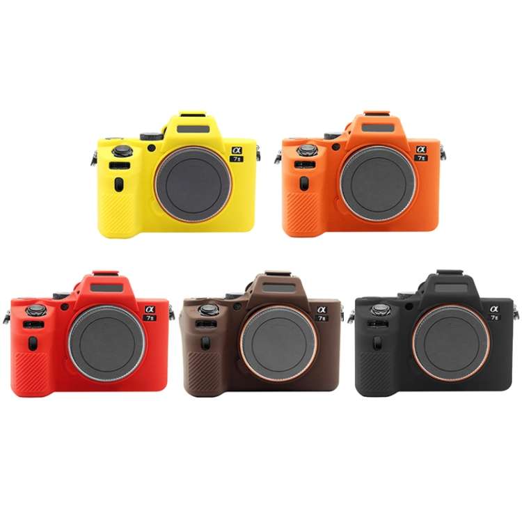 PULUZ Soft Silicone Protective Case for Sony ILCE-7MII / 7SMII / 7RMII, For Sony ILCE-7MII, For S...