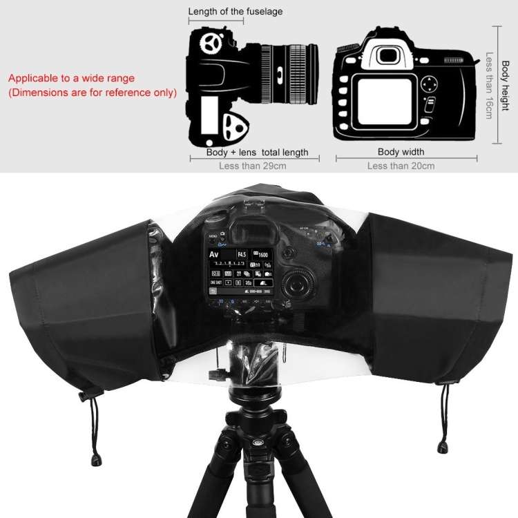 PULUZ Rainproof Cover Case for DSLR &amp; SLR Cameras