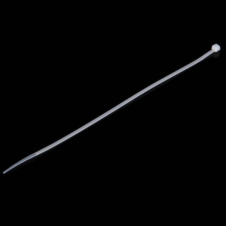 500 PCS 3 x 150mm Self-Locking Nylon Cable Wire Zip Ties, 3mm x 150mm White