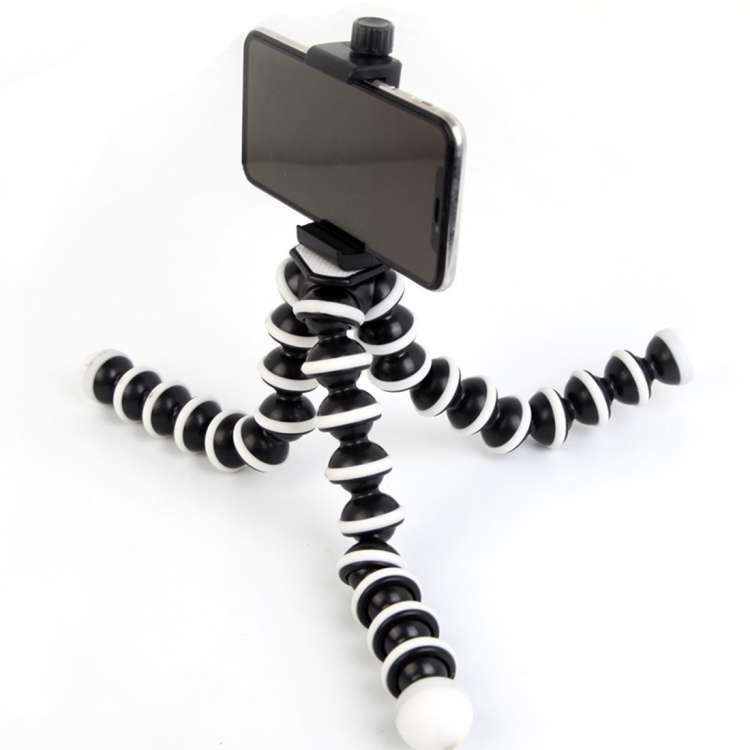Flexible Grip Digital Camera Tripod (Load: 3kgs)(Black)
