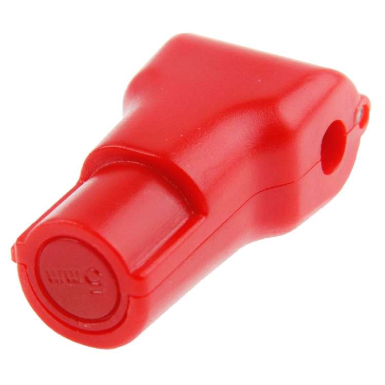 12 PCS Red ABS Display Hook / Security Lock Hook, 5.0mm Lock Hook Red, 6.0mm Lock Hook Red
