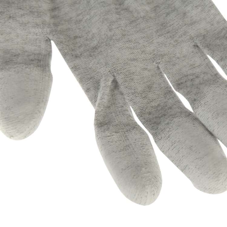 Anti Static ESD Safe Universal Size PU Fingertip Coating Gloves for Computer / Electronic / Phone...