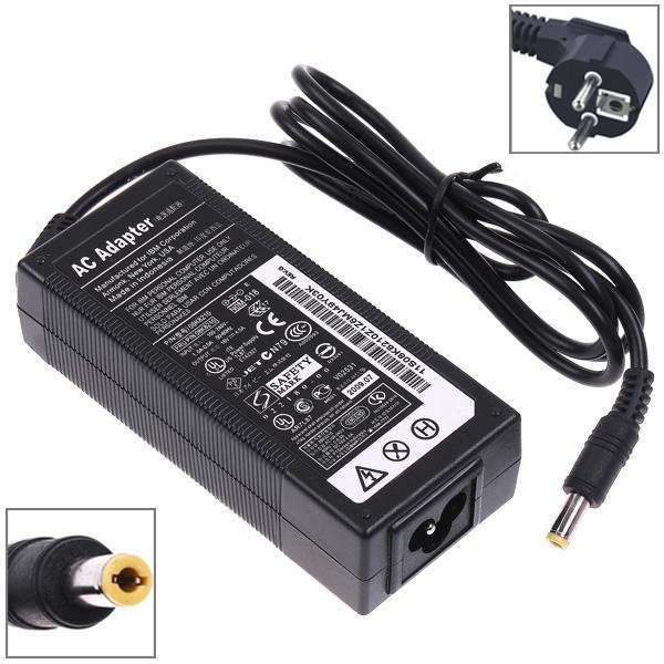 EU Plug AC Adapter 19V 4.74A 90W for Lenovo Notebook, Output Tips: 5.5 x 2.5mm, EU Plug, AU Plug,...