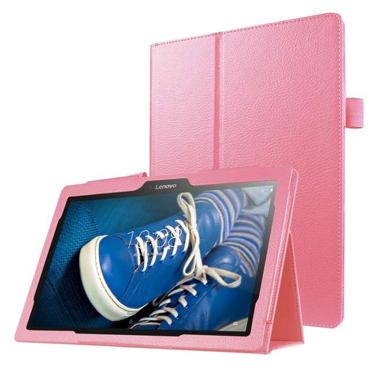 Litchi Texture Horizontal Flip Solid Color Leather Case with Holder for Lenovo TAB 2 A10-30 X30F ...