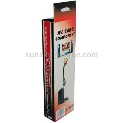 AV Cable Audio Video RCA Cord for PS2 / PS3