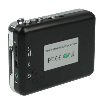 Tape to PC Super USB Cassette to MP3 Converter Capture Audio Music Player