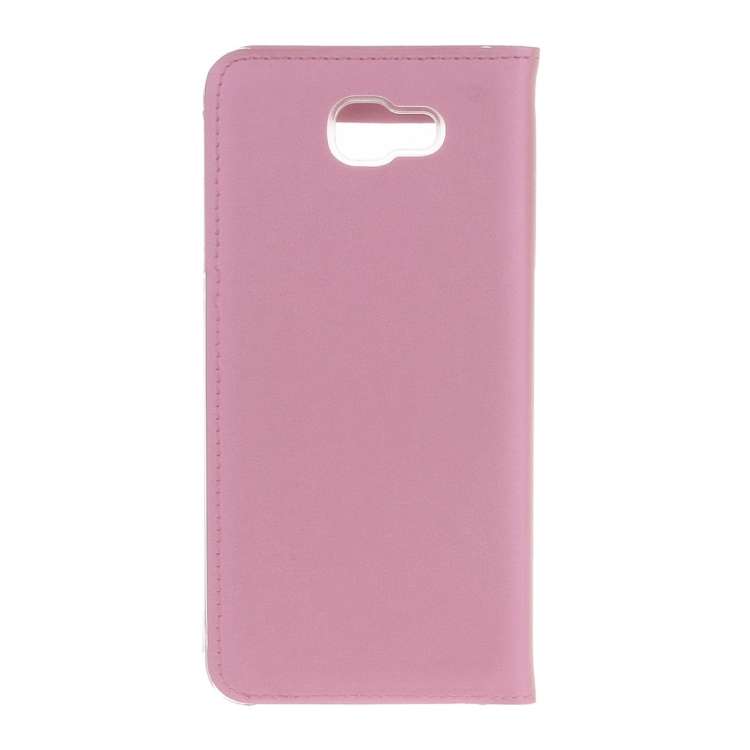 For Galaxy J5 (2017) (US Version) Litchi Texture Horizontal Flip Leather Case with Call Display ID