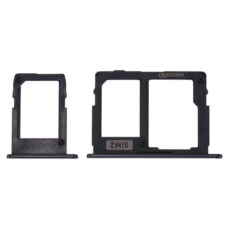 SIM Card Tray + Micro SD Card Tray for Galaxy J3 (2017) Single SIM / J330 &amp; J5 (2017) Single ...
