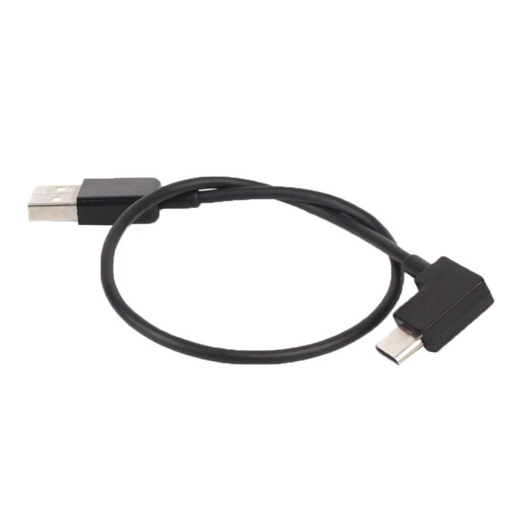 30cm USB to USB-C / Type-C Right Angle Data Connector Cable for DJI SPARK / MAVIC PRO / Phantom 3...