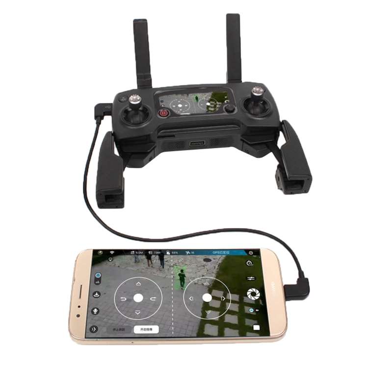 30cm Micro USB to Micro USB Converting Data Cable Connector for DJI MAVIC PRO &amp; SPARK Remote ...
