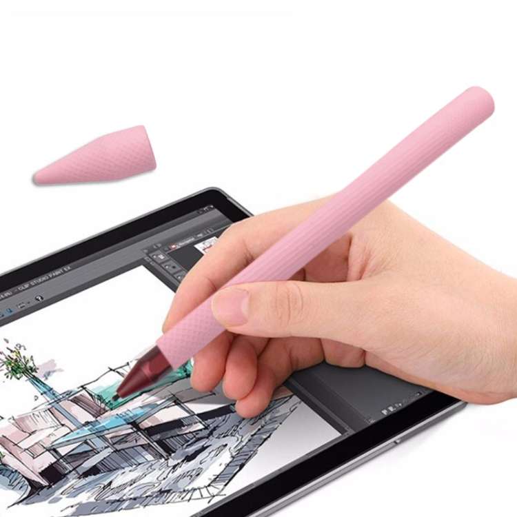 Stylus Pen Silica Gel Protective Case for Microsoft Surface Pro 5 / 6