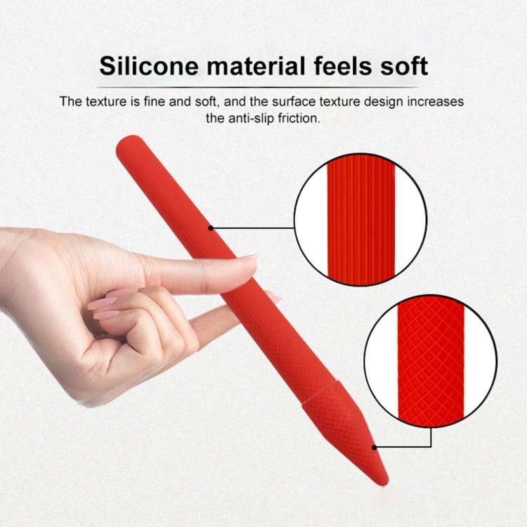 Stylus Pen Silica Gel Protective Case for Microsoft Surface Pro 5 / 6