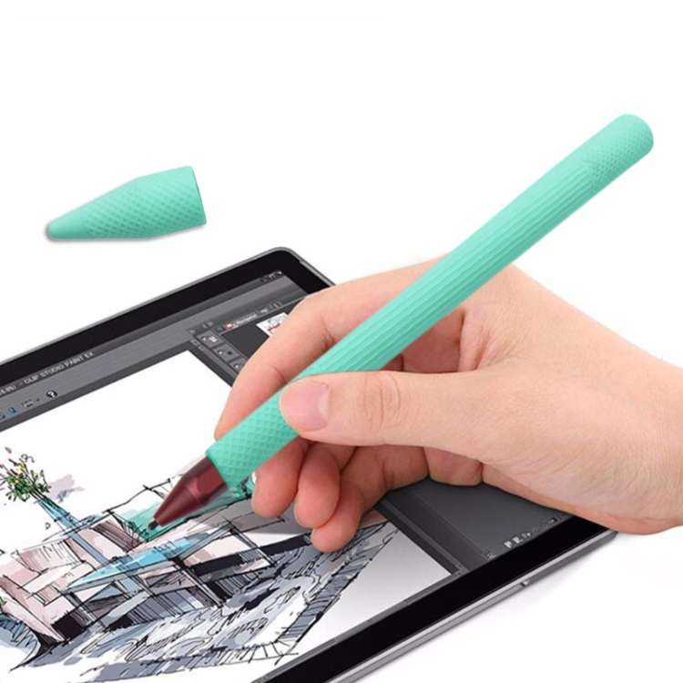 Stylus Pen Silica Gel Protective Case for Microsoft Surface Pro 5 / 6