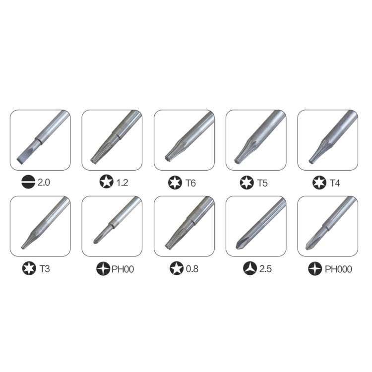 10 in 1 BEST BST-8800E Repair Tool Precision Multi-purpose Magnetic Screwdriver Set