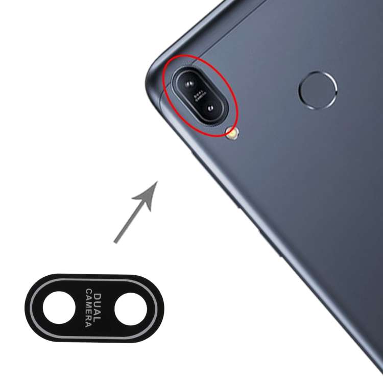 Back Camera Lens for Asus Zenfone Max (M2) ZB633KL / ZB632KL X01AD