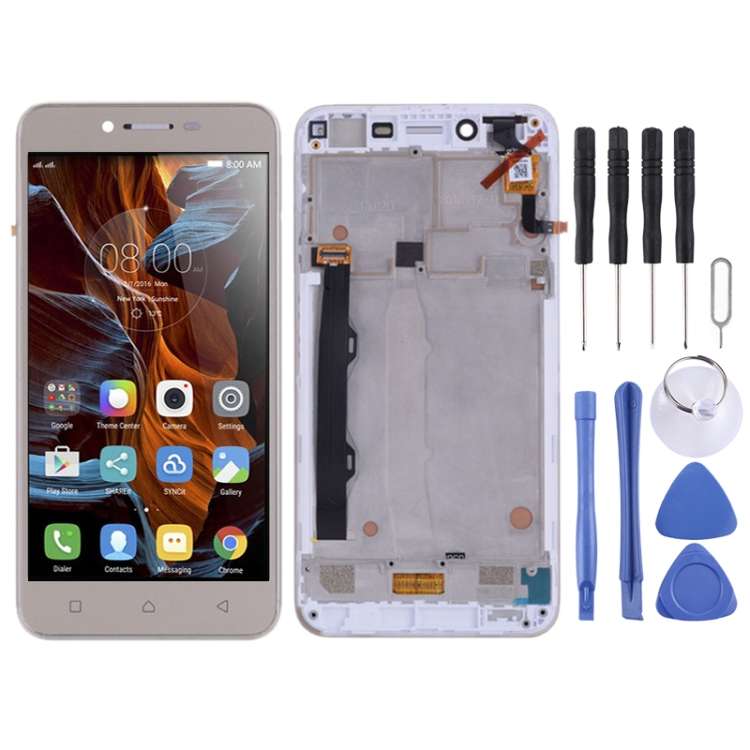 LCD Screen and Digitizer Full Assembly with Frame for Lenovo Vibe K5 Plus A6020A46 A6020l36 A6020...