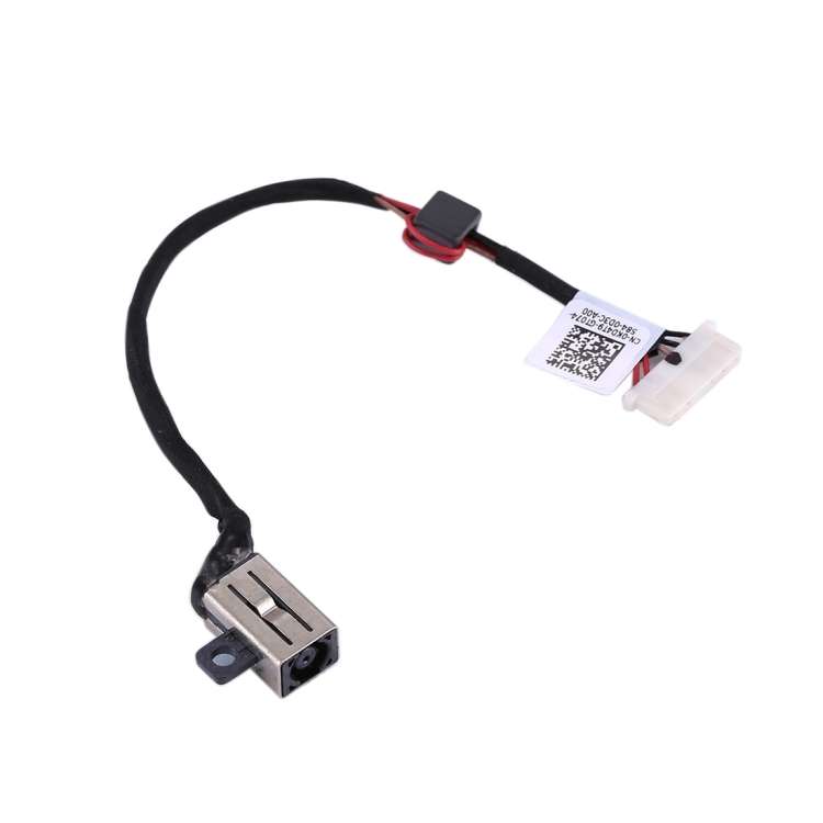 DC Power Jack Connector Flex Cable for Dell Inspiron 13 / 5368 &amp; 14 / 5455 &amp; 15 / 5558 / ...