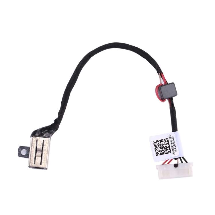 DC Power Jack Connector Flex Cable for Dell Inspiron 13 / 5368 &amp; 14 / 5455 &amp; 15 / 5558 / ...