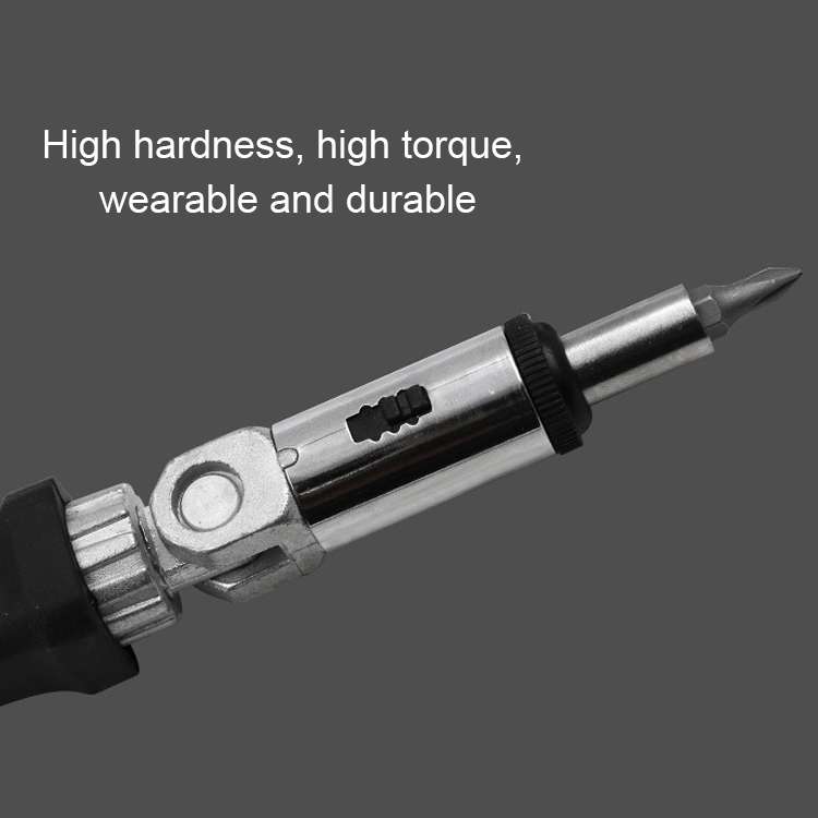 180 Degree Rotation 1/4 inch Hex Connector Multi-function Ratchet Screwdriver
