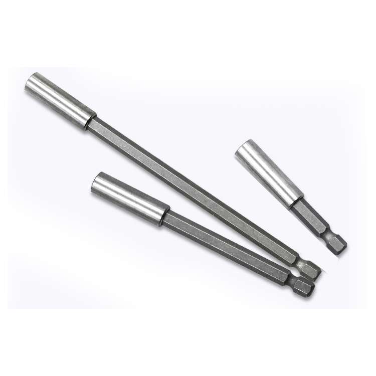 3 in 1 1/4 Electric Batch Head High Magnetism Connecting Rod Pistol Drill Extension Rod Sleeve Fa...