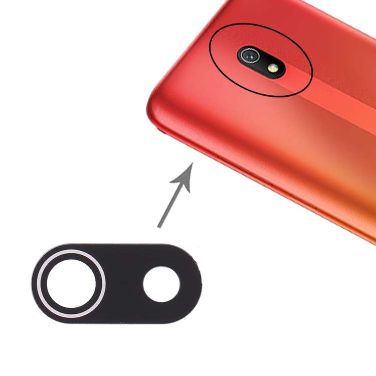 10 PCS Back Camera Lens for Xiaomi Redmi 8A