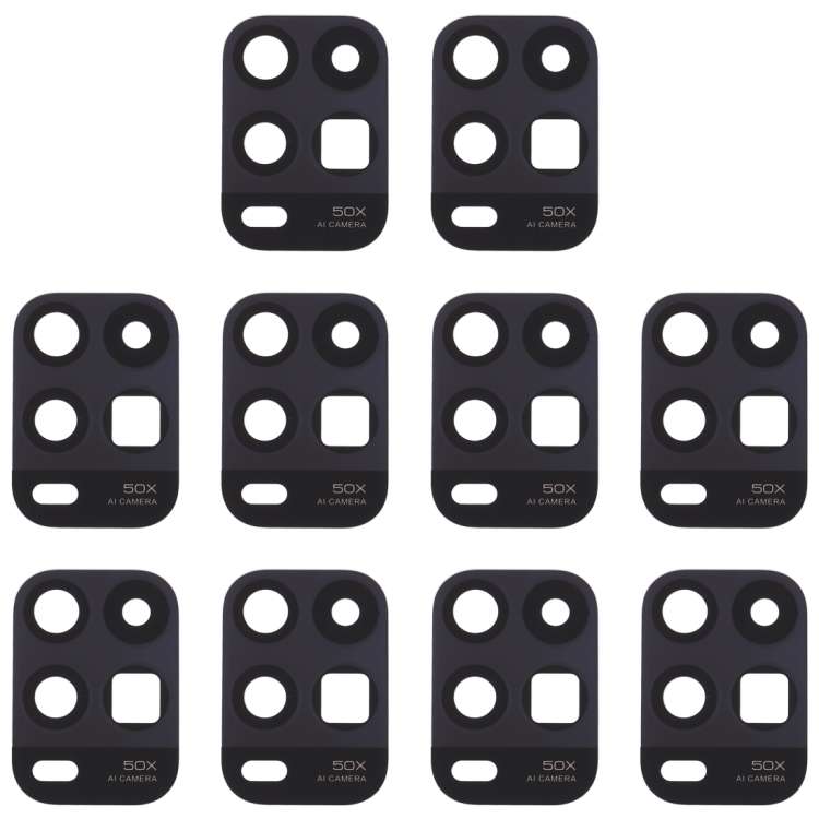 10 PCS Back Camera Lens for Xiaomi Mi 10 Youth 5G