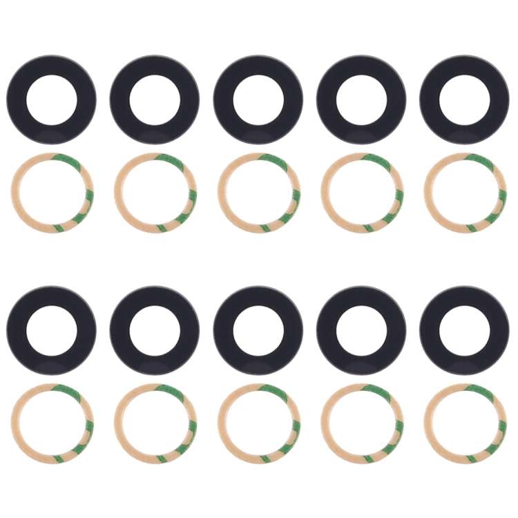 10 PCS Back Camera Lens Cover &amp; Adhesive for Xiaomi Mi 6