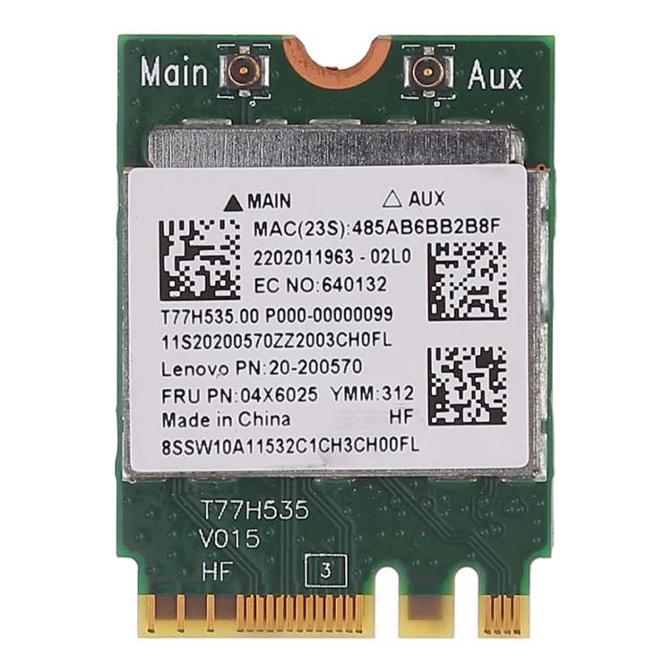 RTL8723BE 300Mbps 802.11n M2 NGFF Wireless Card Mini PCI E WiFi Adapter + Bluetooth 4.0 for Lenov...