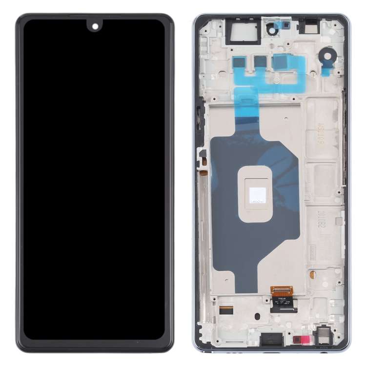LCD Screen and Digitizer Full Assembly with Frame for LG Stylo 6 / K71 LMQ730TM LM-Q730TM LMQ730H...