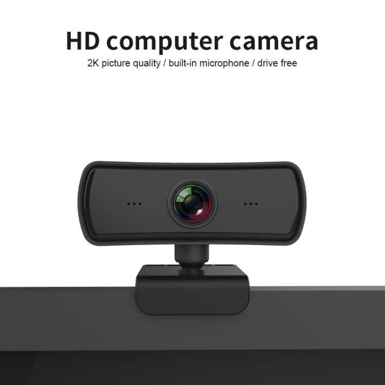 C3 400W Pixels 2K Resolution Auto Focus HD 1080P Webcam 360 Rotation For Live Broadcast Video Con...