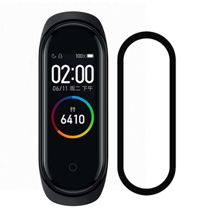 For Xiaomi Bracelet 5 Smart Watch 3D Curved Soft Edge  Full Screen Cover HD Screen Hot Bend Prote...
