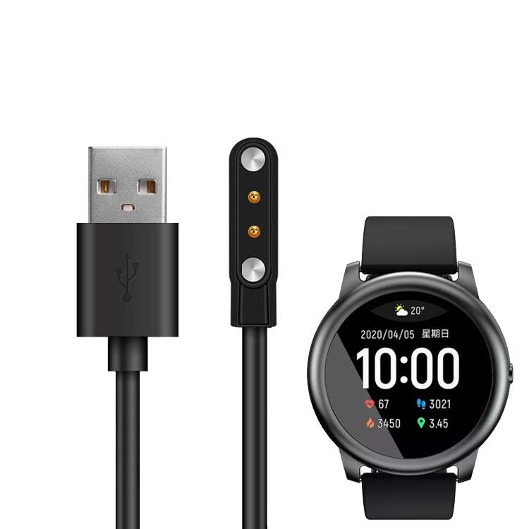 For Xiaomi Haylou Solar Watch Magnetic Charger Length: 1 M