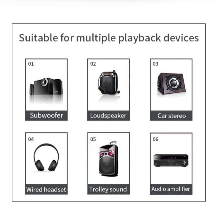 R6 NFC Bluetooth 5.0 Desktop Music Receiver Bluetooth Receiver, Support TF Card