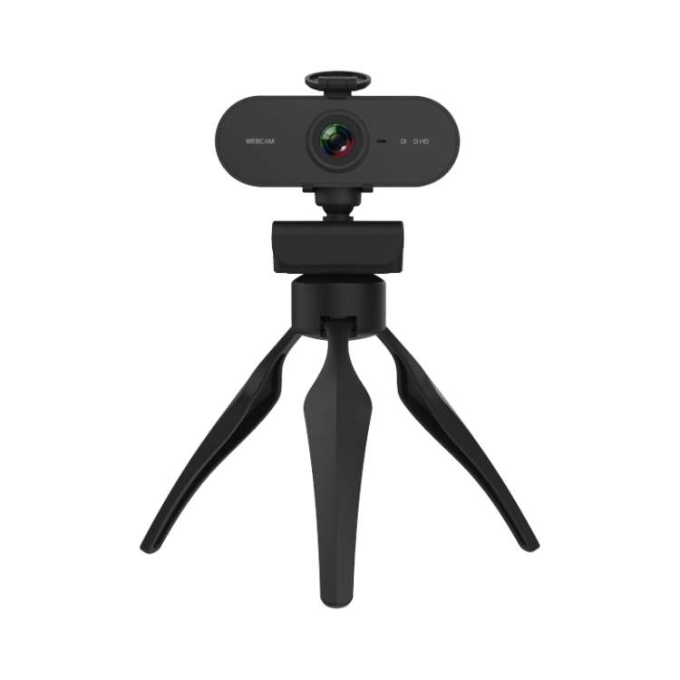B1 4 Million Pixels 2K Resolution HD 1080P 360 Degrees Rotation Webcam with Mic &amp; Tripod