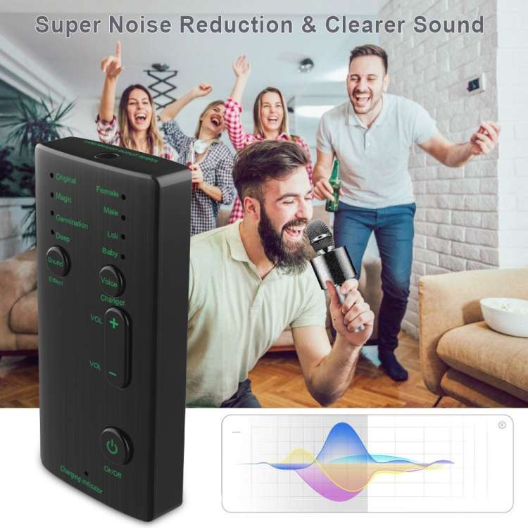 M1 Portable Mini Voice Changing Modulator with Adjustable Voice Functions &amp; Phone Computer &a...