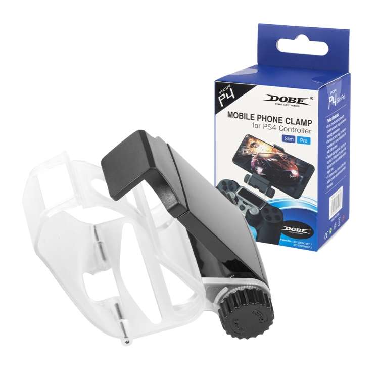DOBE Adjustable Smart Mobile Phone Clamp Holder For PS4/Slim/Pro Controller
