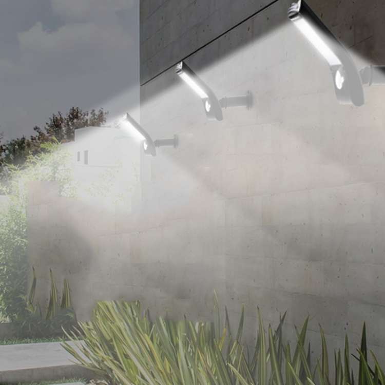Solar Lights Outdoor 36 LED Super Bright Solar Lamp 280LM Motion Sensor Security Lights Wireless ...