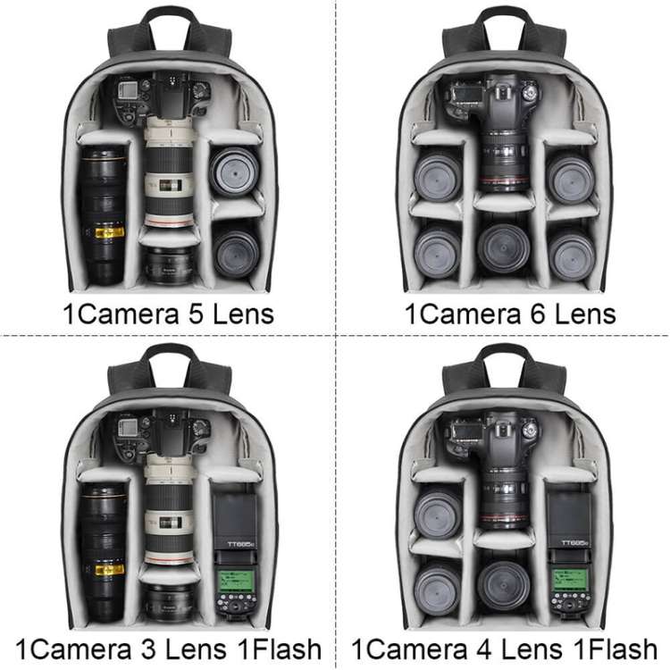 SLR Camera Shoulder Digital Camera Bag Outdoor Lightweight and Durable Nylon Photography Backpack...