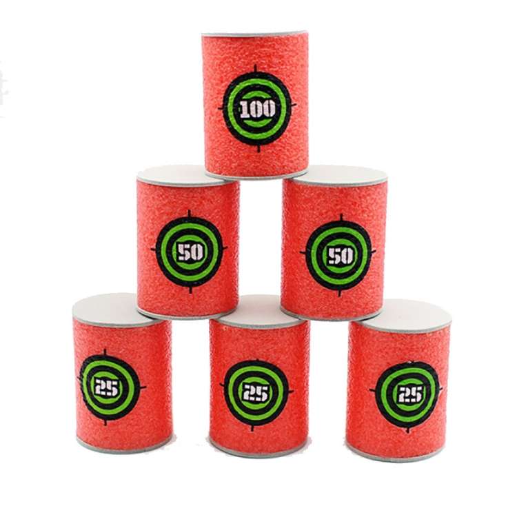 3 Sets Indoor Parent-child Toy Set EVA Shooting Game Target Special Competitive Scoring Props