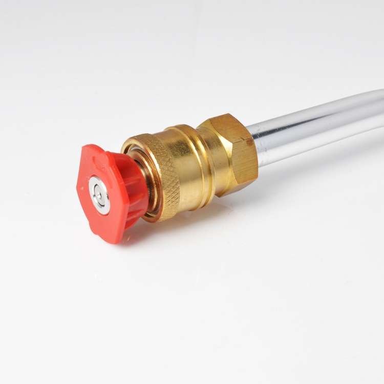 High Pressure Car Wash Water Gun 1/4 Quick Plug Interface Fan Shaped Five Color Nozzle  Stainless...