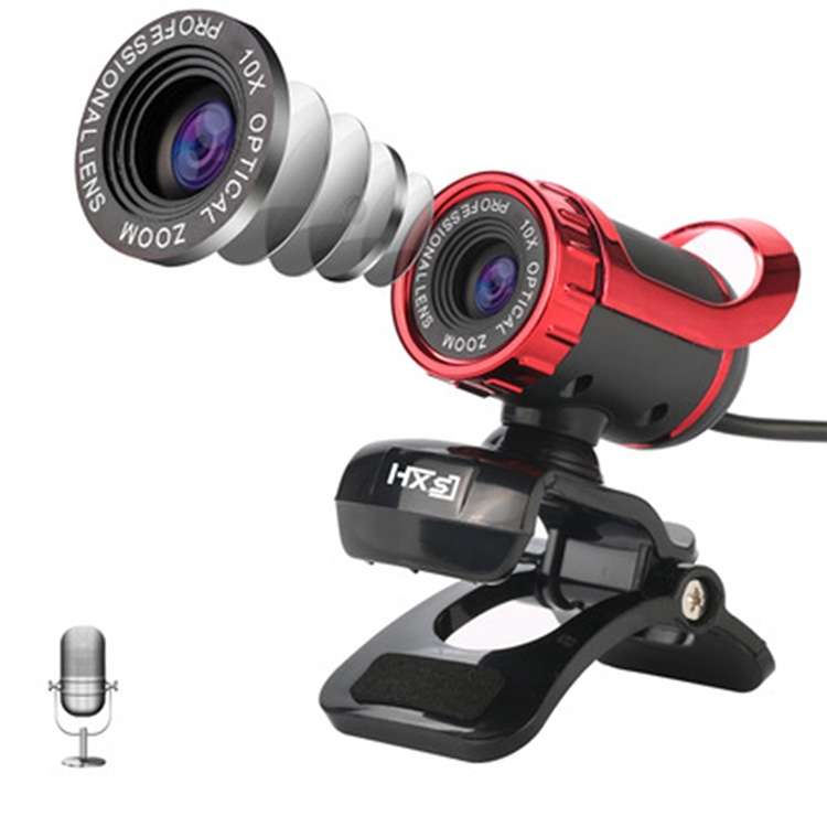 HXSJ A859 480P Computer Network Course Camera Video USB Camera Built-in Sound-absorbing Microphon...