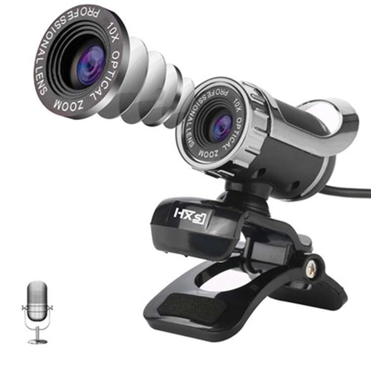 HXSJ A859 480P Computer Network Course Camera Video USB Camera Built-in Sound-absorbing Microphon...
