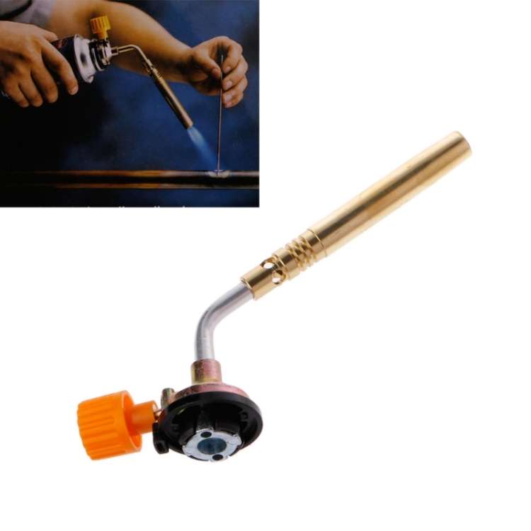 Butane Gas Flame thrower Ignition Burner Camping Welding BBQ Tool