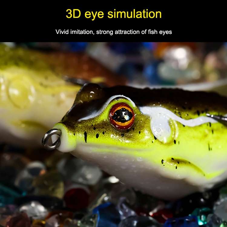 Bionic Thunder Frog Lure Bait Simulation Fishing Bait, 5.5cm/12g