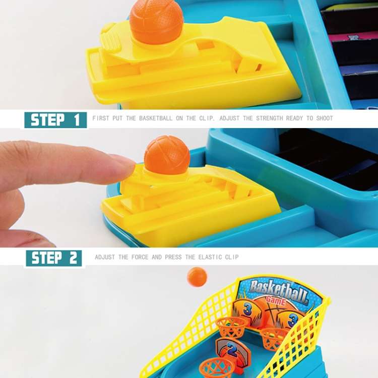 Mini Desktop Basketball Game Stand Finger Ejection Shooting Machine Children Parent-Child Interac...
