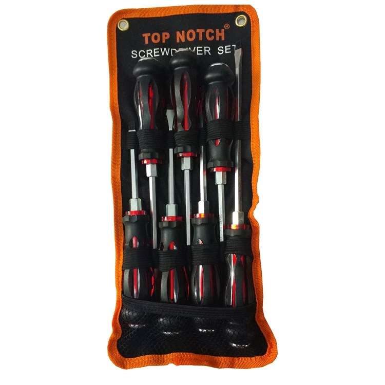 7 PCS / Set Knocking Screwdriver Oil-Resistant Through-Core Screwdriver Home Auto Repair Screwdri...