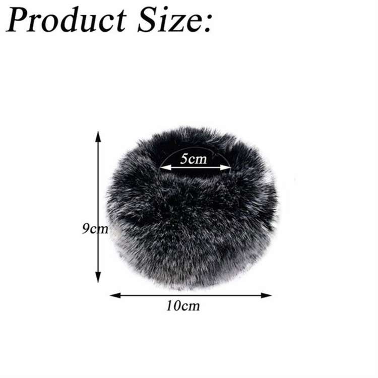 Plush Microphone Cover Windscreen Sleeve Compatible For Blue Yeti Condenser Microphone