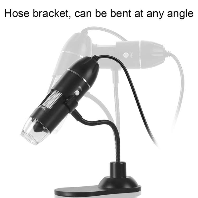 A8 50X-1000X USB Hose Stand Digital Microscope LED Light Handheld Portable Microscope