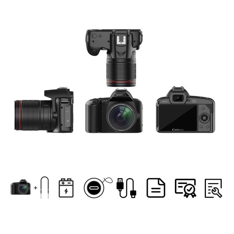 Dual-camera Night Vision 64 Million Pixel High-definition WIFI Digital Camera, Standard Without M...